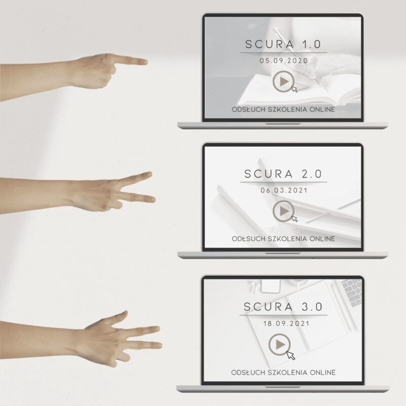 Pakiet szkoleń Scura 1.0+2.0+3.0
