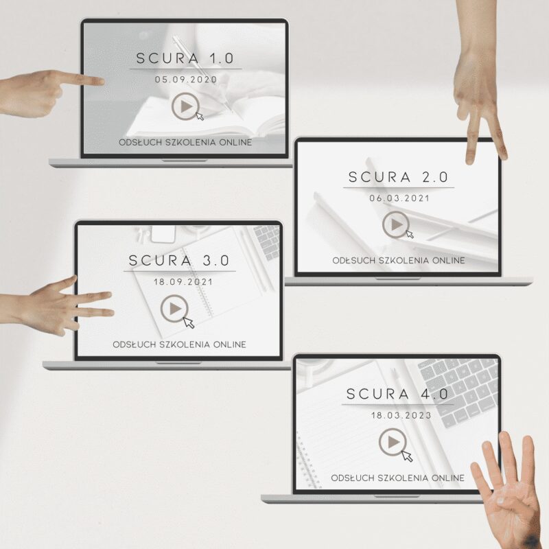 Pakiet szkoleń Scura 1.0+2.0+3.0+4.0