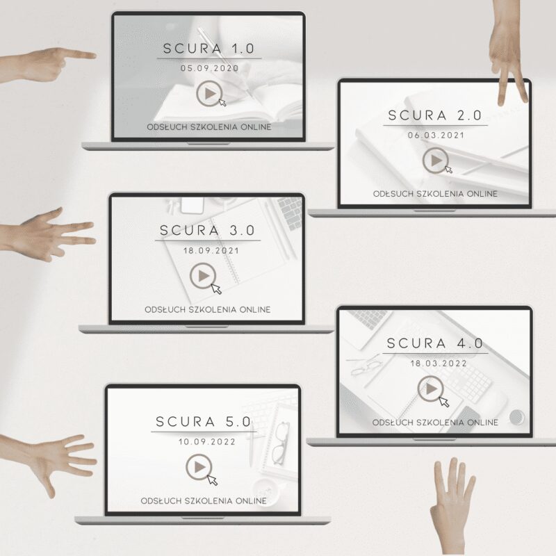 Pakiet szkoleń Scura 1.0+2.0+3.0+4.0+5.0