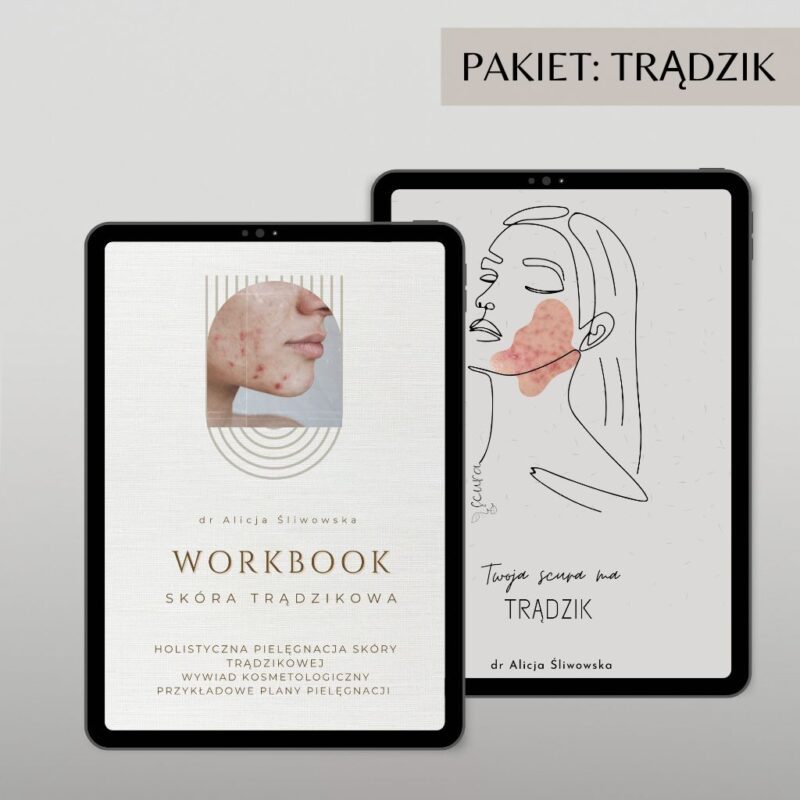 PAKIET e-Book & Workbook. Trądzik zwyczajny.